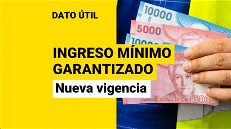 solicitar ingreso mínimo garantizado